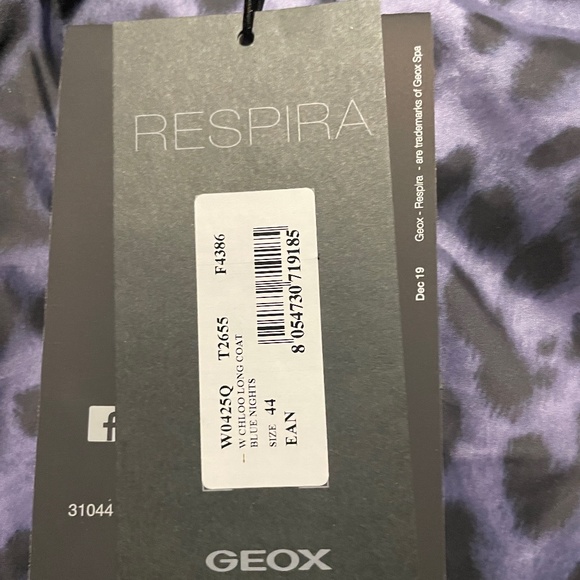 Brand New Geox Respira Long Down Winter Puffer Coat - Picture 7 of 14